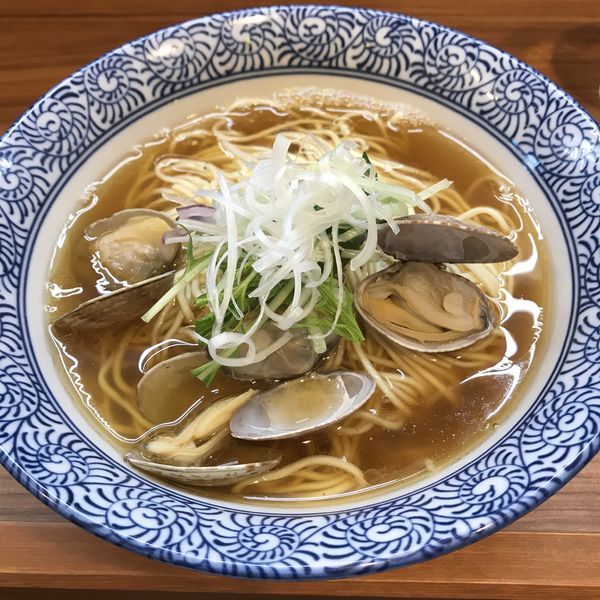 「貝出汁塩そば（￥800）」@中華そば つの井の写真