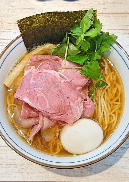 「特製煮干そば(淡口)」@中華そば 四つ葉の写真