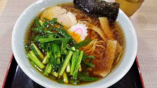 「辛口ねぎラーメン」@八ヶ岳 パーキングエリア 下り 赤岳の写真