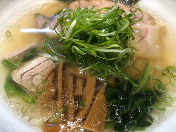 「鮪塩」@ラーメン 巌哲の写真