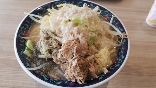 「ニボジロー　麺大盛　脂身増し」@凌駕IDEA イオンモール松本店の写真