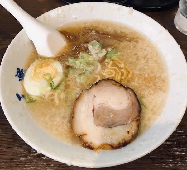 「元らーめん（脂多め￥650）」@蔵前元楽 総本店の写真