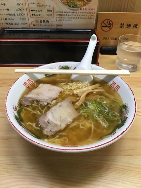 「中華そば 650円」@桔梗屋の写真