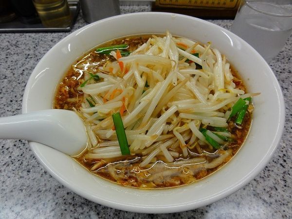 「もやし麺800円」@中華麺店 喜楽の写真