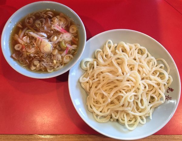 「つけそば800円」@丸長 目白店の写真