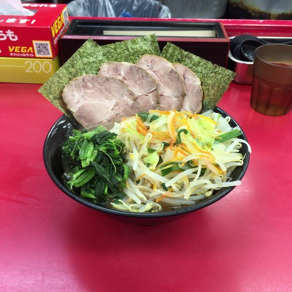 「チャーシューメン 野菜畑」@武蔵家直系 ぼうそう家の写真