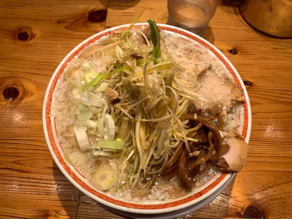 「こってりねぎ肉そば1150円」@田中そば店 秋葉原店の写真