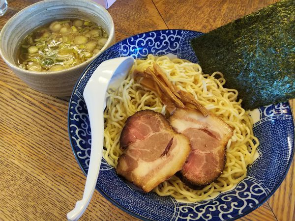 「酢・山椒つけ麺　（１．５玉：無料）」@のんべえ食堂 天火の写真