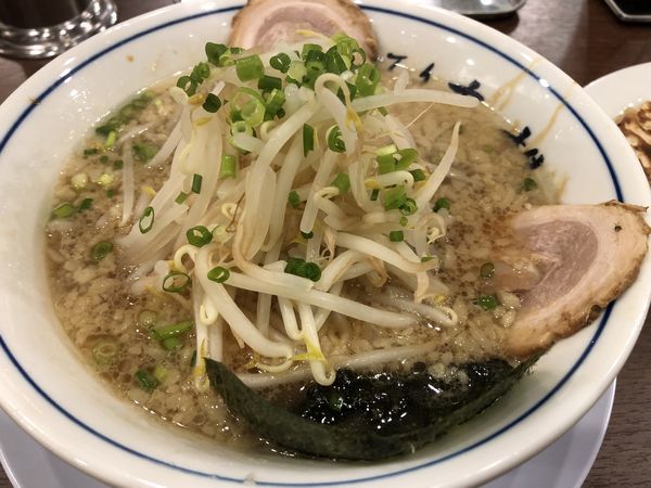 「らーめん　こってり　￥７４５」@ラーメン亭 吉相 モレラ岐阜店の写真