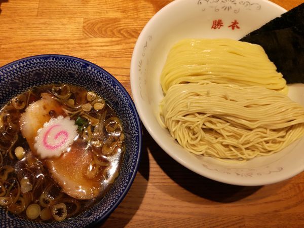 「清湯つけそば」@つけそば 神田勝本の写真