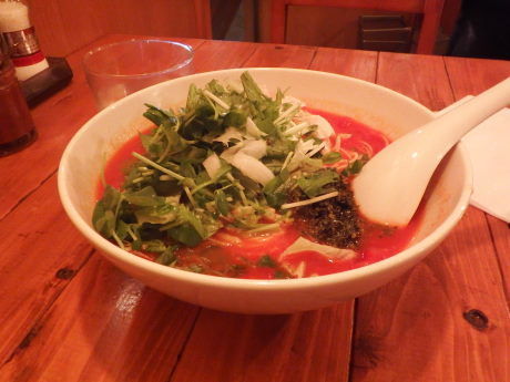 「大葉のジュノヴェーゼ　トマトラーメン」@Kitchen Troquet（トロケの台所）の写真