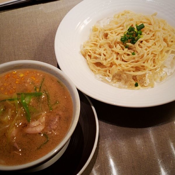 「鴨つけらーめん 900円」@ナチュラルセンス いのせの写真