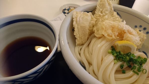 「海鮮天つけそば（大・冷）」@本場手打讃岐うどん 谷やの写真
