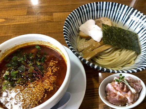 「台湾つけめん（850円）＋チャーシュー丼」@三代目 むじゃきの写真