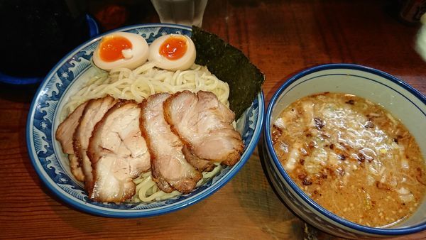 「特製味噌つけ麺(1200円)」@めん処 樹の写真