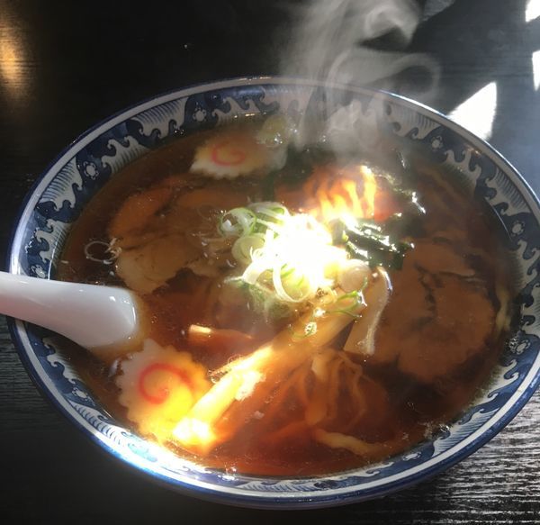 「ラーメン(620¥)」@会津めん 大阪屋の写真