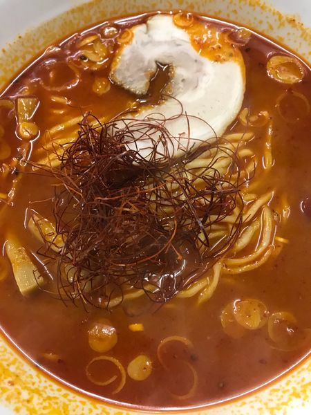 「地獄味噌ラーメン5辛  950円」@柳明館 浦和店の写真