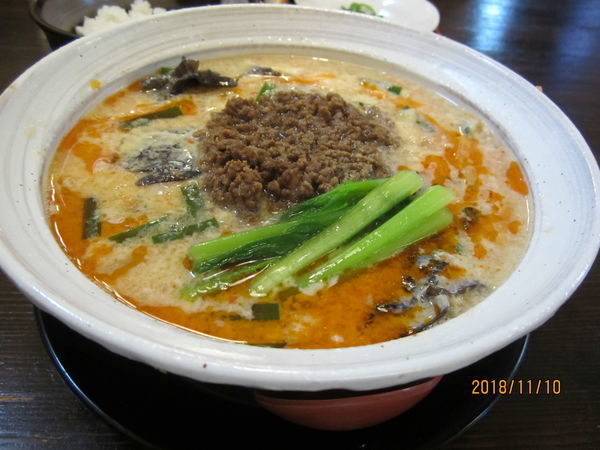 「たんたん麺７８０円」@めん処 だいとうえんの写真