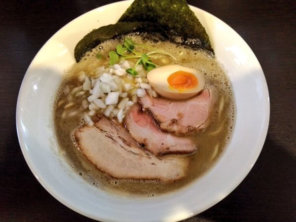 「きまぐれ限定 濃厚煮干しそば」@麺屋 シロサキの写真