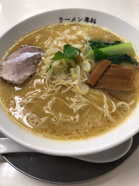 「こってり（800円）」@ラーメン専科 竹末食堂の写真