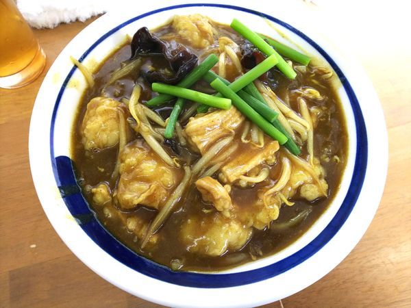 「【限定霜月】ゴールデンシマ腸＆モヤシ餡掛けD　1500円」@MENYA 食い味の道有楽の写真