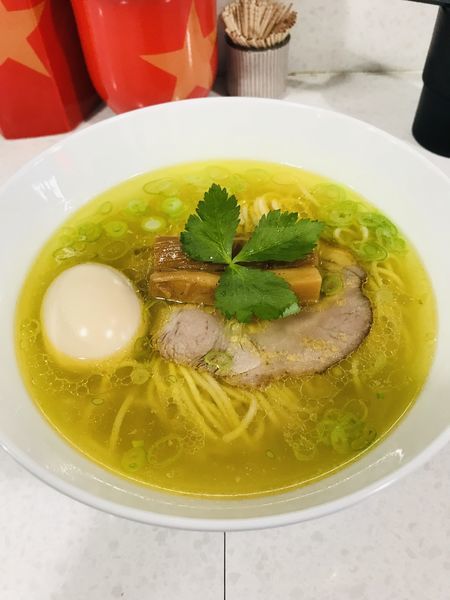 「味玉塩ラーメン¥1000」@ラーメン星印の写真