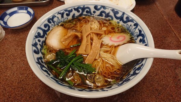「ラーメン（４５０円）」@三ちゃん食堂の写真