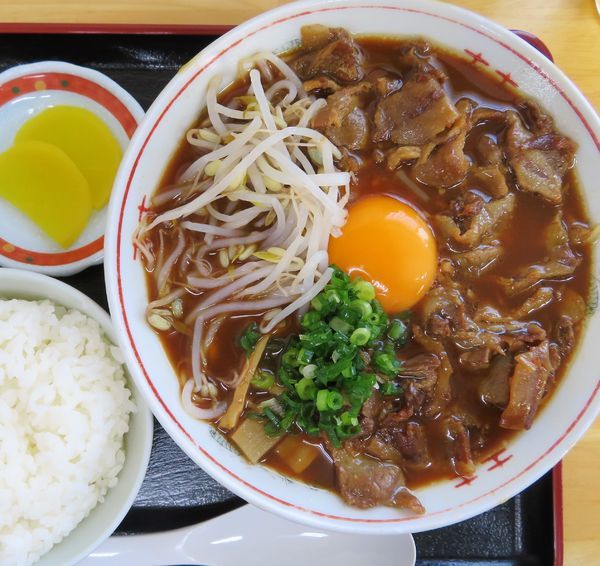 「肉入り小・小（750円）」@中華そば 春陽軒の写真