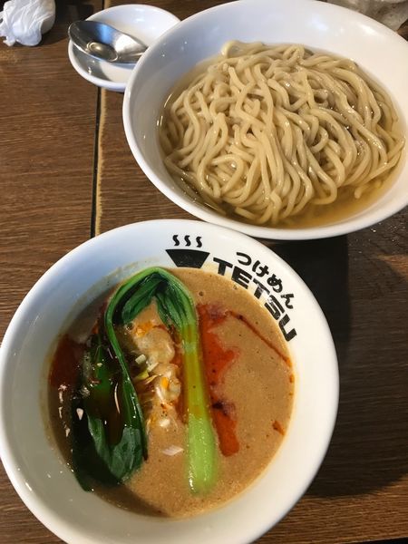 「担々つけめん」@TETSU 品川店の写真