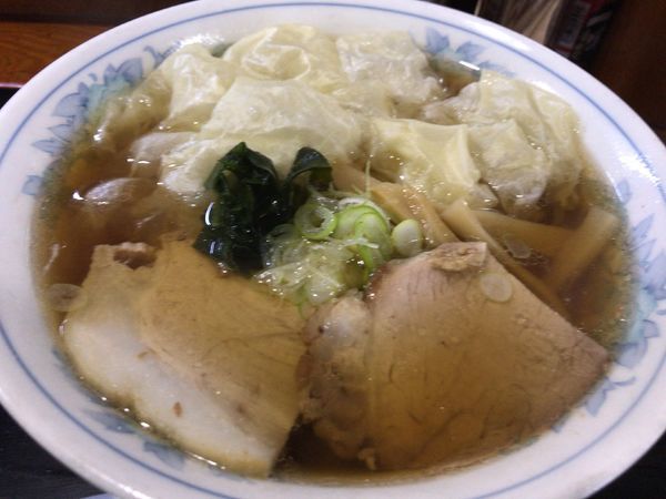 「ワンタンメン680円」@福留軒の写真