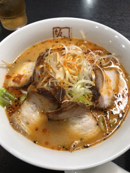 「焦がしごまみそらーめん」@喜多方ラーメン 坂内 岩槻店の写真