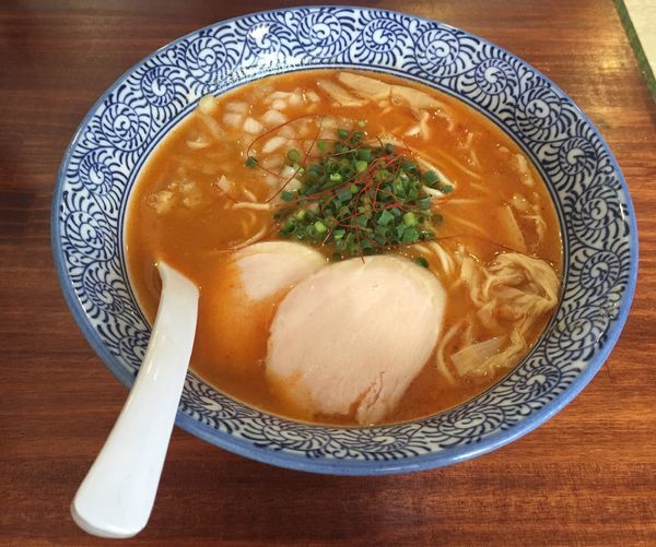 「濃厚辛鶏白湯そば」@麺屋きよたかの写真