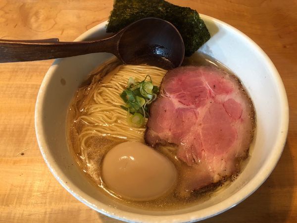 「味玉そば」@中華蕎麦 蘭鋳の写真