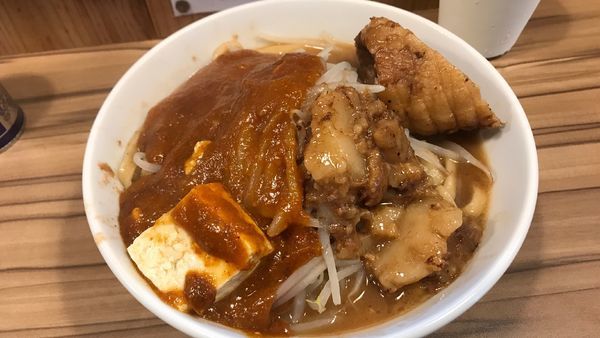 「フュージョン（アブラ増し）」@火の豚 南越谷駅前店の写真