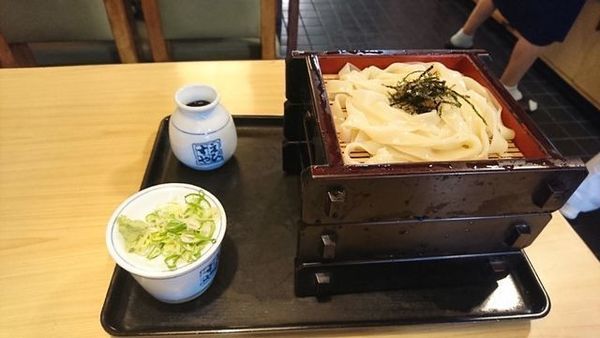 「ざるきしめん」@総本家えびすや 本店の写真