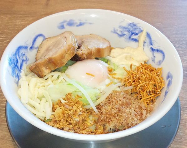 「まぜそば」@ジャンクガレッジ 川越小堤店の写真