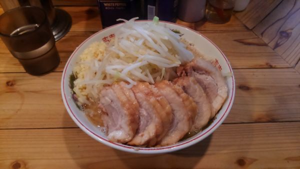 「小ぶた　柔らか目」@ラーメン神豚 関東学院前店の写真