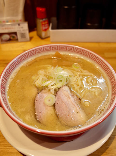 「味噌そば…820円、味かえ玉…プラス150円」@麺切り 白流の写真