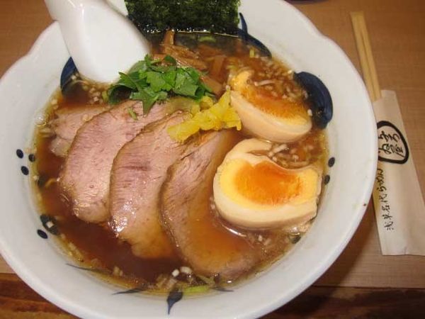 「ちゃーしゅうめん　950円＋双子の味玉　100円」@与ろゐ屋の写真