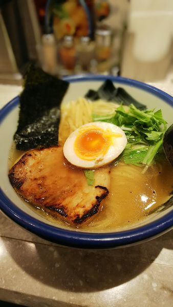 「柚子塩らーめん」@AFURI 横浜ランドマークタワー店の写真