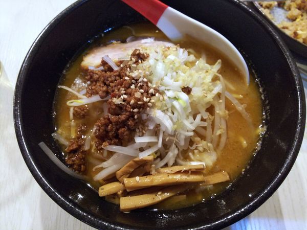 「味噌らーめん　オフ会コース（3500円）内（通常780円）」@麺屋 誉の写真