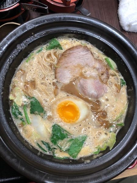 「豚骨味噌ラーメン」@せんじゅ 麺処 猪太の写真