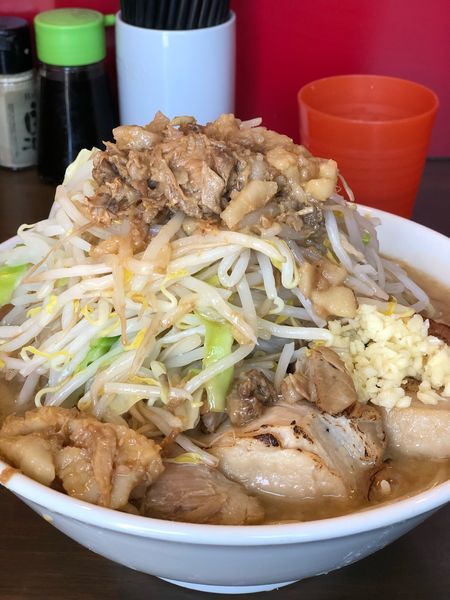 「ラーメン(ヤサイアブラニンニク少なめ)」@龍麺 ふえ郎の写真
