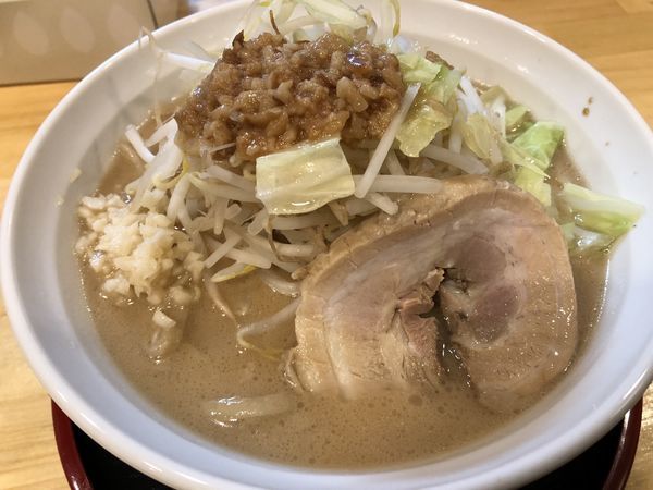 「特製ぶんぶんラーメン(ニンニク)」@麺屋 虎次郎の写真