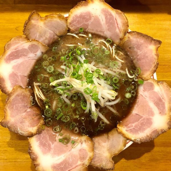 「ちゃーしゅーめん 黒 (850円)」@水田商店の写真