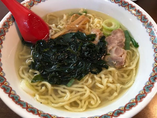 「三陸わかめラーメン 塩  900円」@中華そば 嘉一の写真