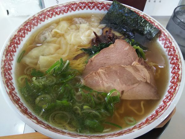 「【限定】煮干し中華そば　（大盛り：サービス券）」@麺肴ひづき あさのやの写真