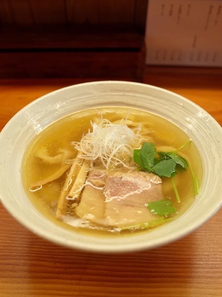 「塩らーめん…780円」@純手打ち 麺と未来の写真