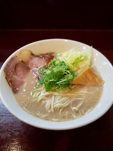 「豚骨らーめん…750円‬」@らーめん 五ノ神精肉店 煮干し編の写真