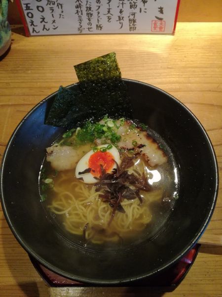 「純らーめん七節:800円」@大重食堂(BigHeavy Kitchen )の写真